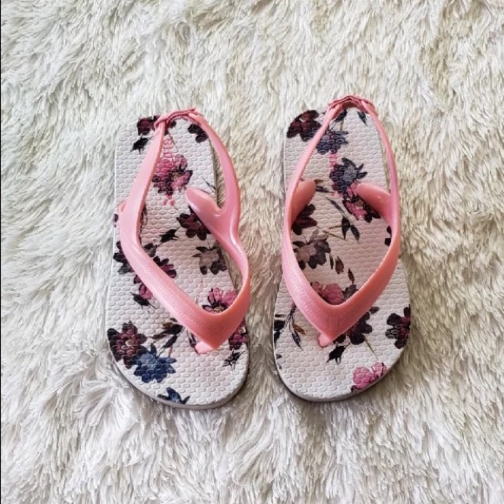 Floral thong sandal